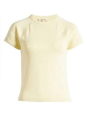 Madewell Butter Yellow Baby Tee